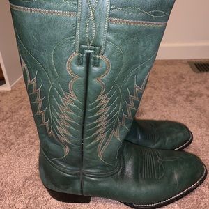 Men’s Size 11 Green Cowboy Boots